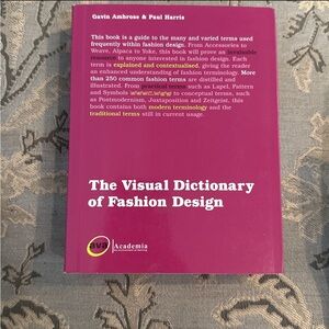 The Visual Dictionary of Fashion Design Book